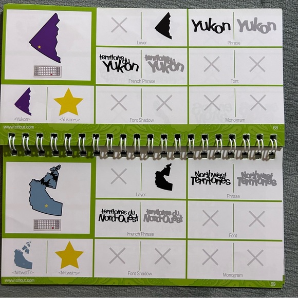 Cricut Go Canada shapes and font - Picture 11 of 16